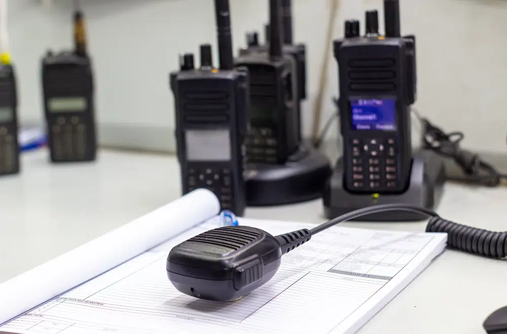 walkie talkie charging station
